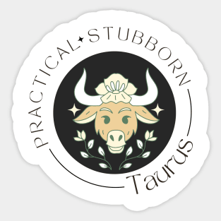 Taurus Sticker